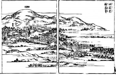 "The company in Nagata" and "Myousen-ji" are drawn.
